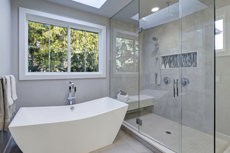 Luxury Bathroom Upgrade with Freestanding Tub